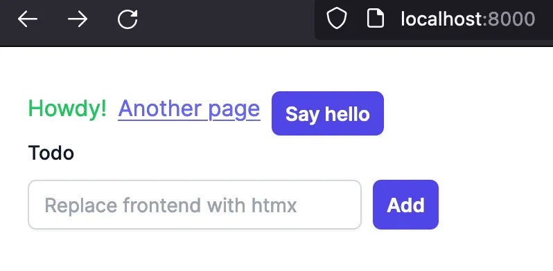 updated page